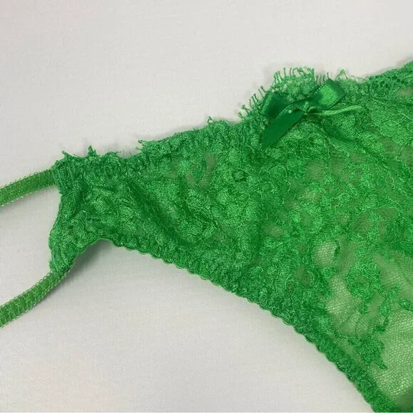 Agent Provocateur Payge Green Brief AP5 Extra Large NWT